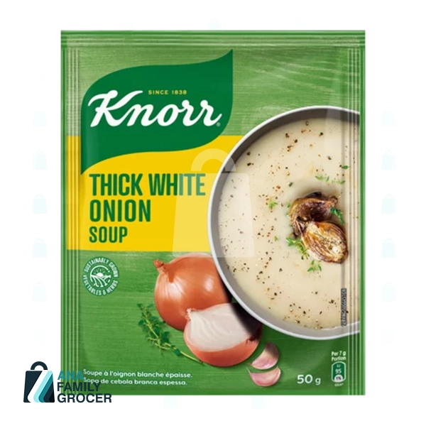 KNORR THICK WHITE ONION SOUP 50G  