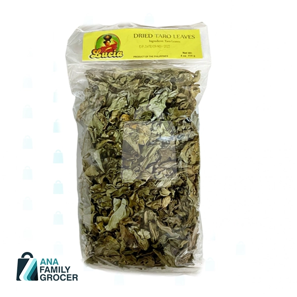LUCA DRIED TARO LEAVES 114G