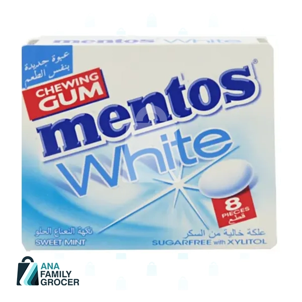  MENTOS GUM WHITE SWEET MINT 8