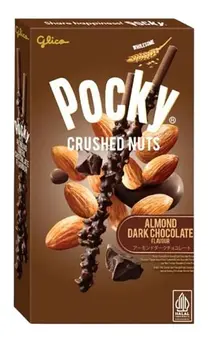 POCKY BISCUIT STICKS PREMIUM ALMOND DARK 25G