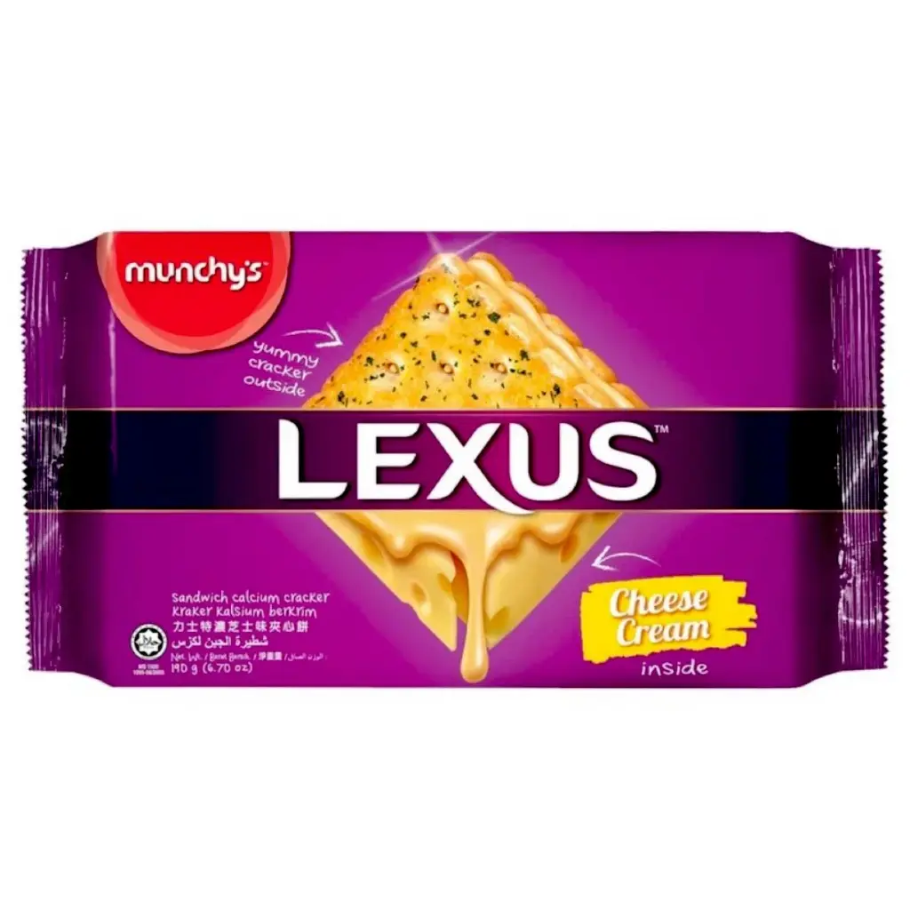 MUNCHY'S LEXUS CHEESE CREAM 190G