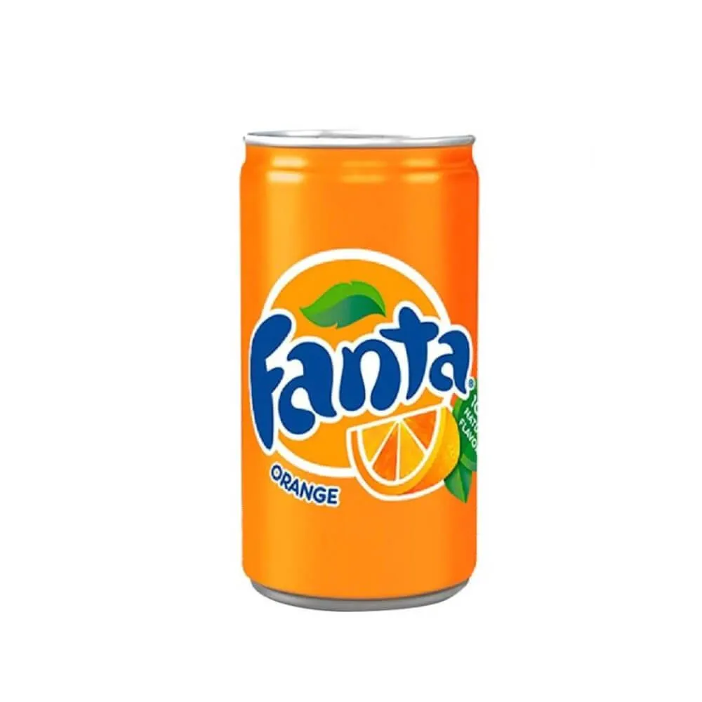 FANTA ORANGE CAN 185ML