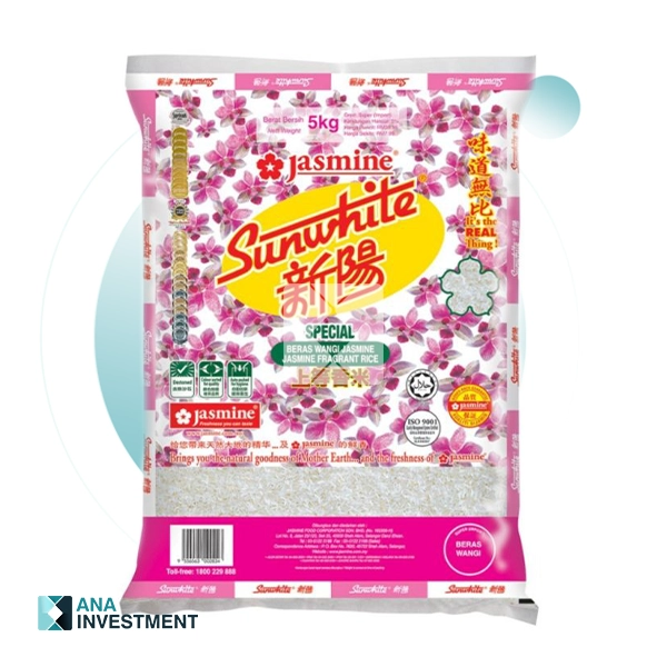 JASMINE SUNWHITE BERAS WANGI 5KG