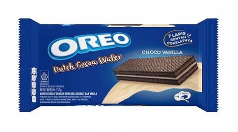 OREO WAFER CHOCO VANILLA 117G