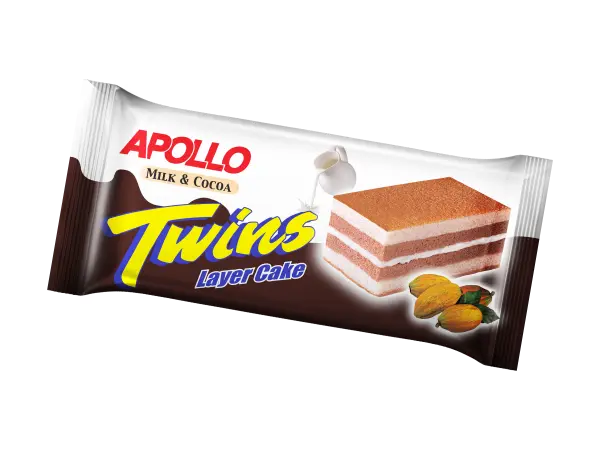 APOLLO TWIN LAYER MILK &  COCOA 18G