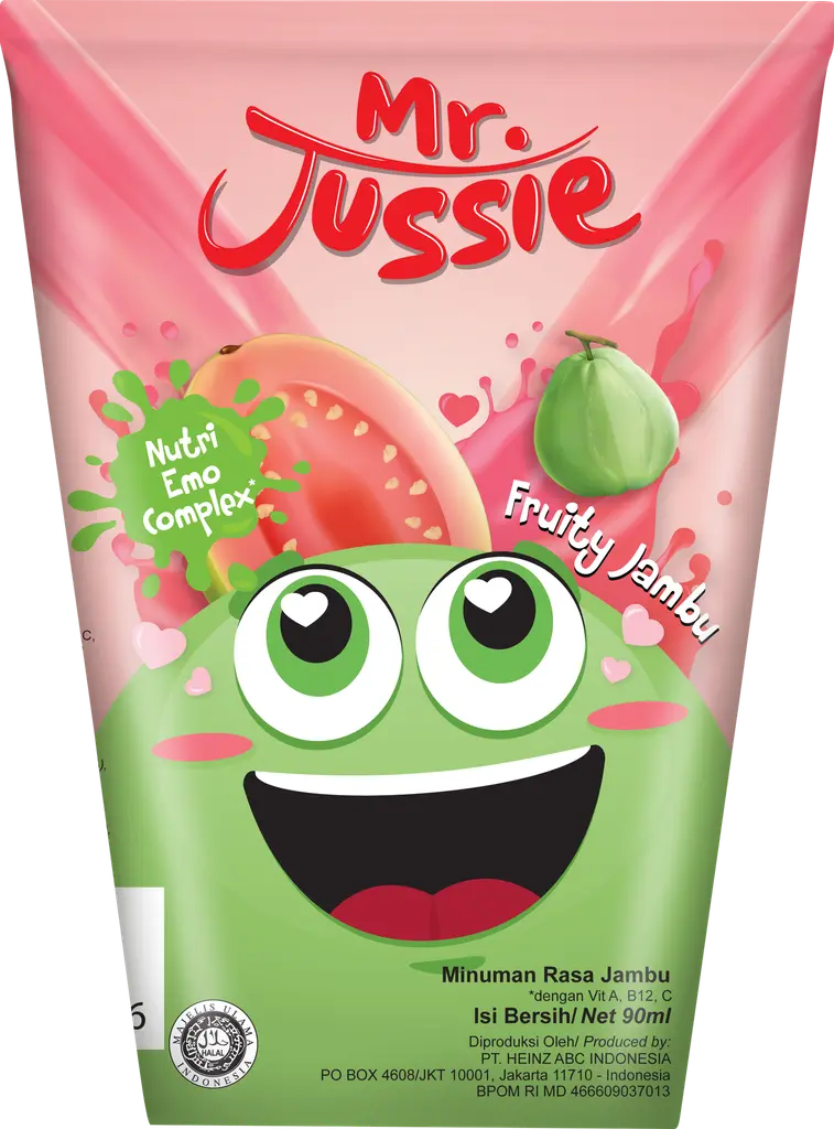 MR JUSSIE FRUITY GUAVA 90ML