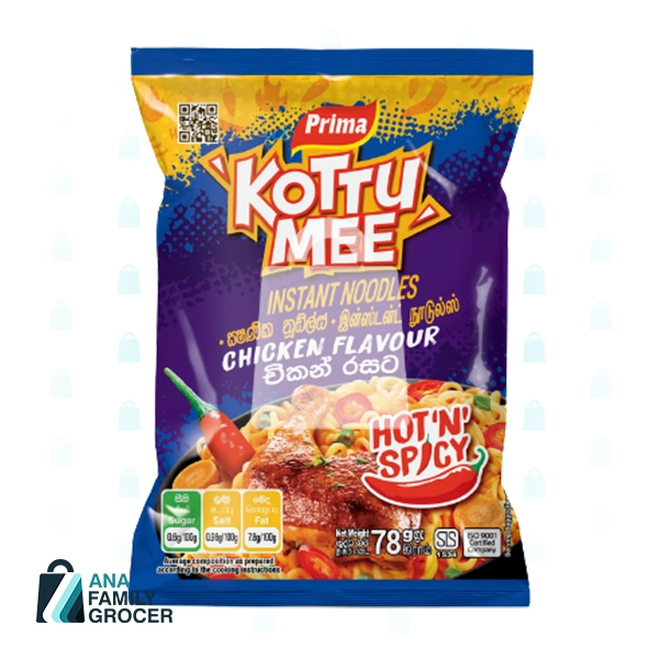 KOTTU MEE HOT & SPICY CHICKEN 78G