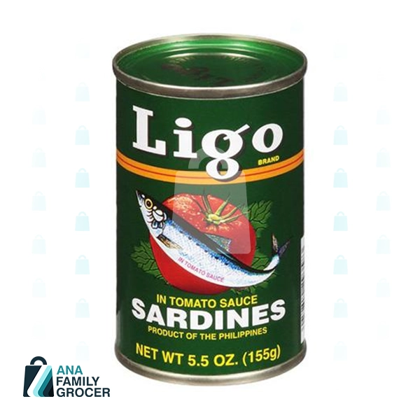 LIGO SARDINES IN TOMATO SAUCE EOC 155G