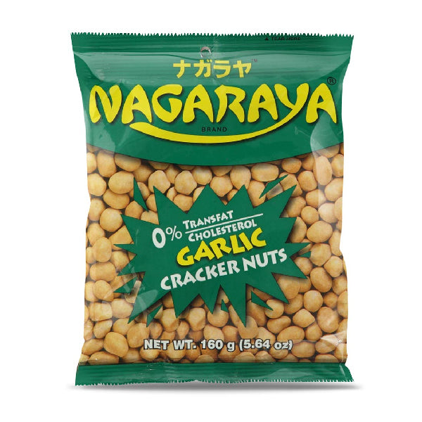 NAGARAYA GARLIC CRACKER NUTS COATED PEANUTS 160G