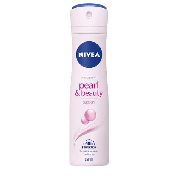 NIVEA DEODORANT SPRAY PEARL & BEAUTY FEMALE 150ML