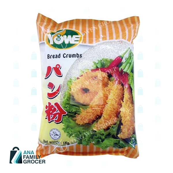 YOWE BREAD CRUMB WHITE 1KG