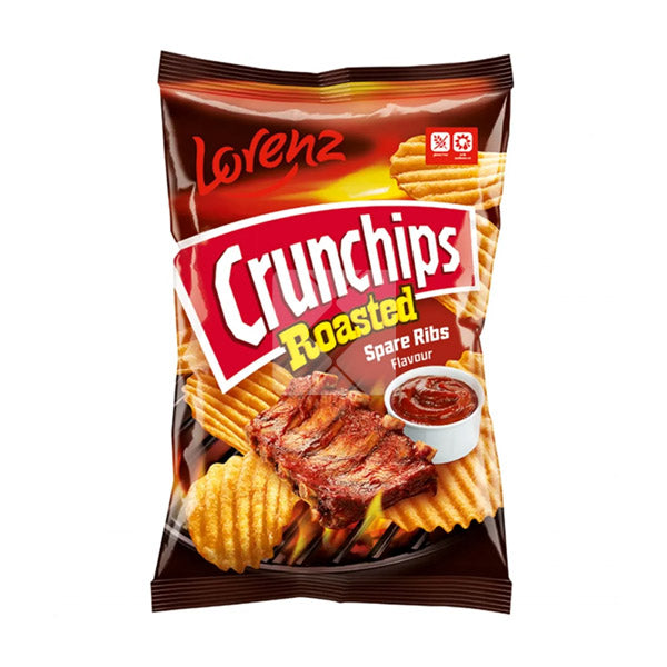 LORENZ CRUNCHIPS ROASTED BBQ 120G