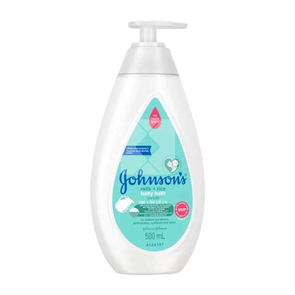 JOHNSON'S BABY BATH MILK + RICE 500ML