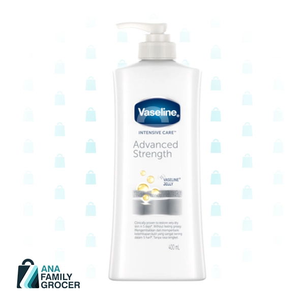 VASELINE BODY LOTION ADVANCED STRENGTH 400ML
