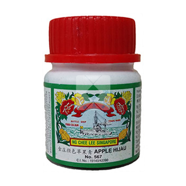 FOOD COLOUR BOTTLE 14G (567 GREEN)