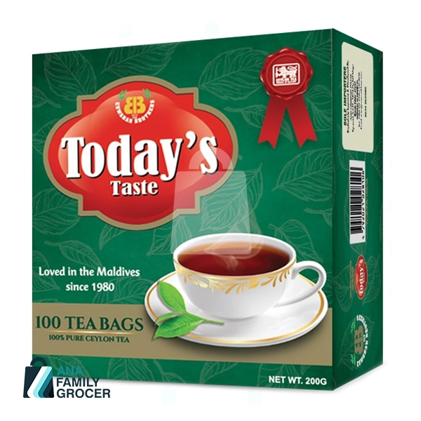 TODAY'S TASTE TEA 100 BAGS X 2G