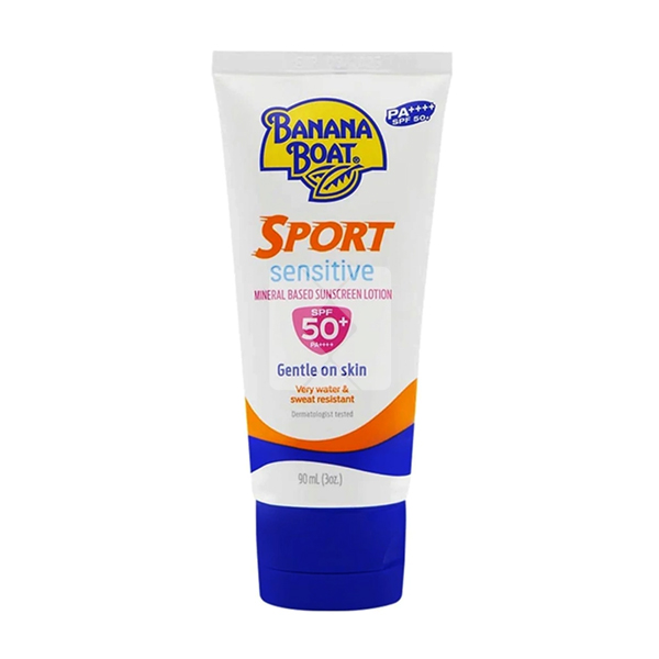 BANANA BOAT SUNSCREEN LOTION SIMPLY PROTECT SPORT SPF50+ 90ML