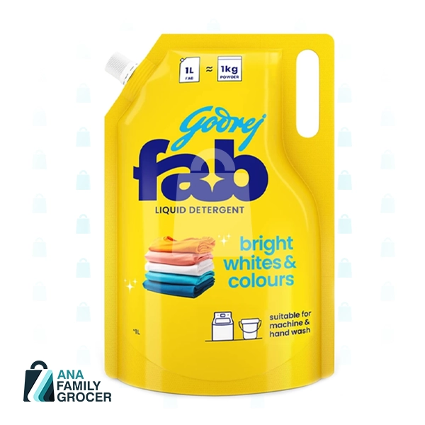 GODREJ FAB LIQUID DETERGENT 1L