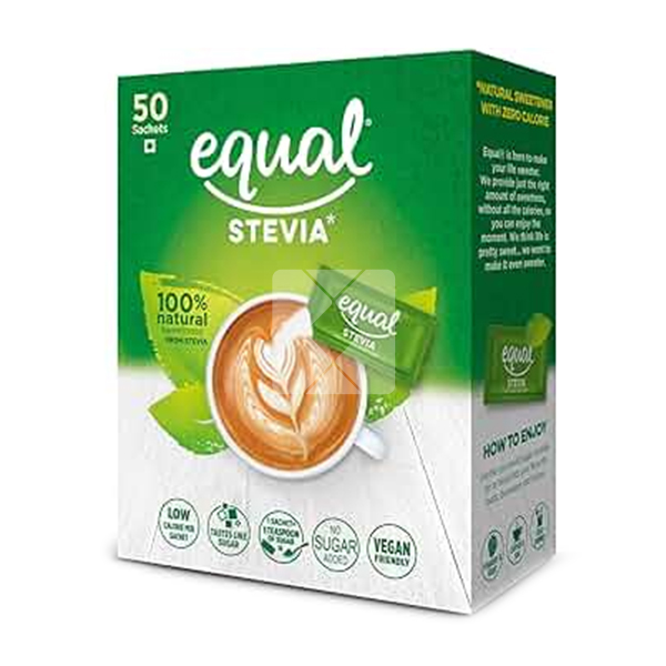 EQUAL STEVIA SACHET 50'S