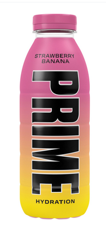 PRIME HYDRATION STRAWBERRY BANANA 500 ML
