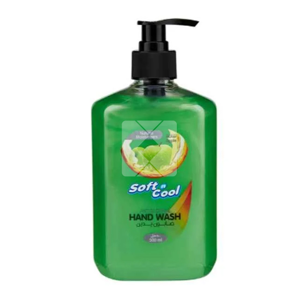 SOFT N COOL HAND WASH APPLE 500ML