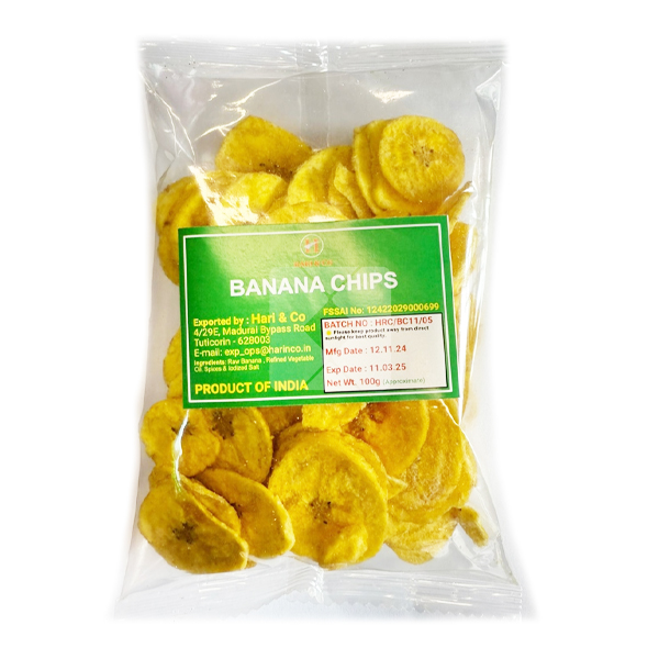 BANANA CHIPS 100G