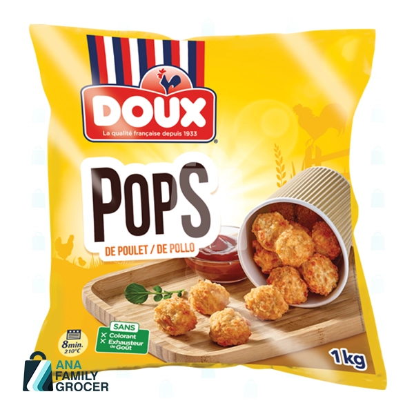 DOUX CHICKEN POPS 500G