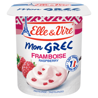 E&V DAIRY RASPBERRY 125G