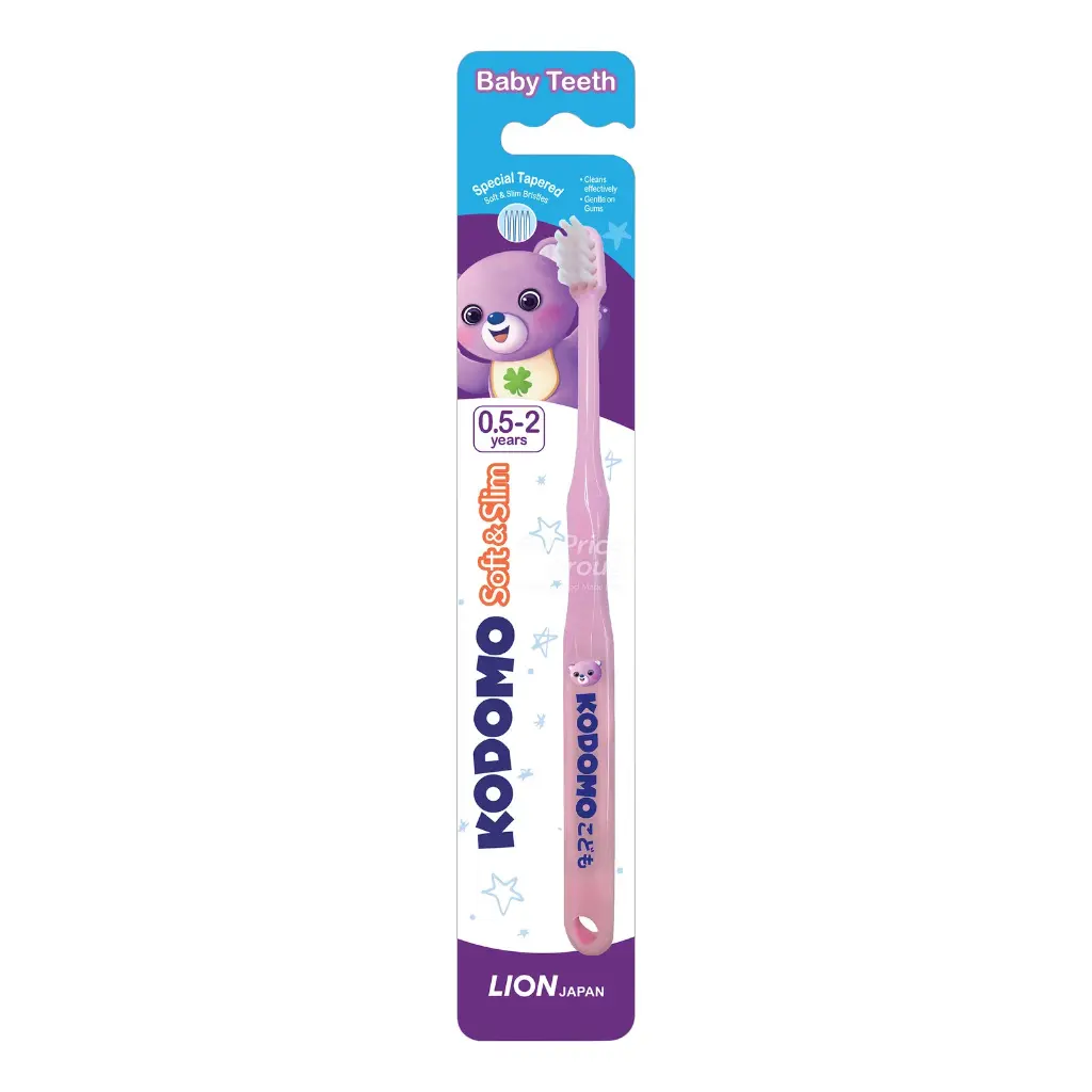 KODOMO TOOTHBRUSH SOFT & SLIM (0.5-2+YEARS)
