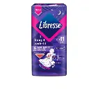 LIBRESS SINGLE PACK LONG & WIDE NIGHT 41CM 6'S X 24PKT