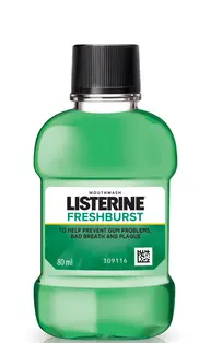 LISTERINE MOUTH WASH FRESHBURST 80ML  