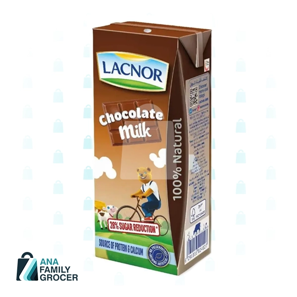 LACNOR CHOCOLATE FLAVOURED MILK 180ML