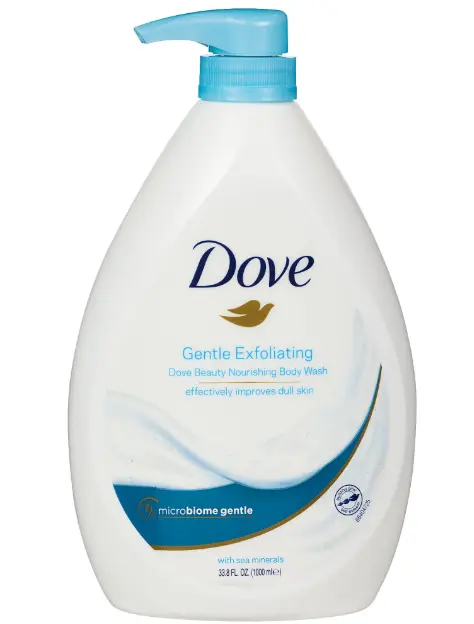 DOVE BODYWASH GENTLE EXFOLIATE 1L