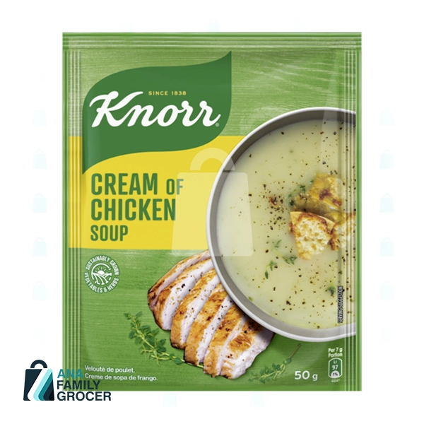 KNORR CREAM OF CHICKEN SOUP 50G  
