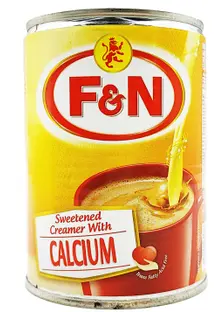 F&N SWEETENED CREAMER WITH CALCIUM MILK 390G 