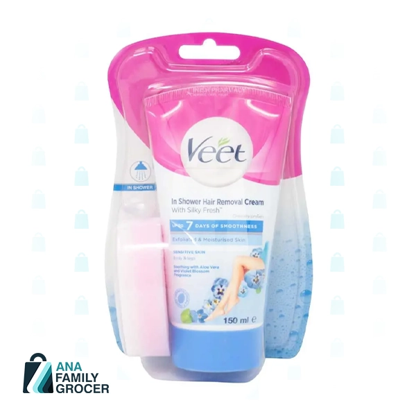 VEET SHOWER CREAM SENSITIVE SKIN 150G