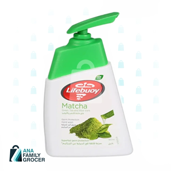LIFEBUOY HAND WASH GREEN TEA & ALOE 205ML