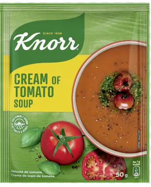 KNORR CREAM OF TOMATO SOUP 50G     