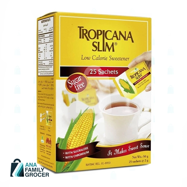 TROPICANA SWEETENER CLASSIC 2.5G X 25 SACHET 