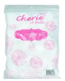  CHERIE PURE COTTON BALLS 45 BALLS