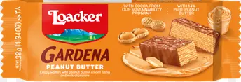 LOACKER GARDENA PEANUT BUTTER 38G