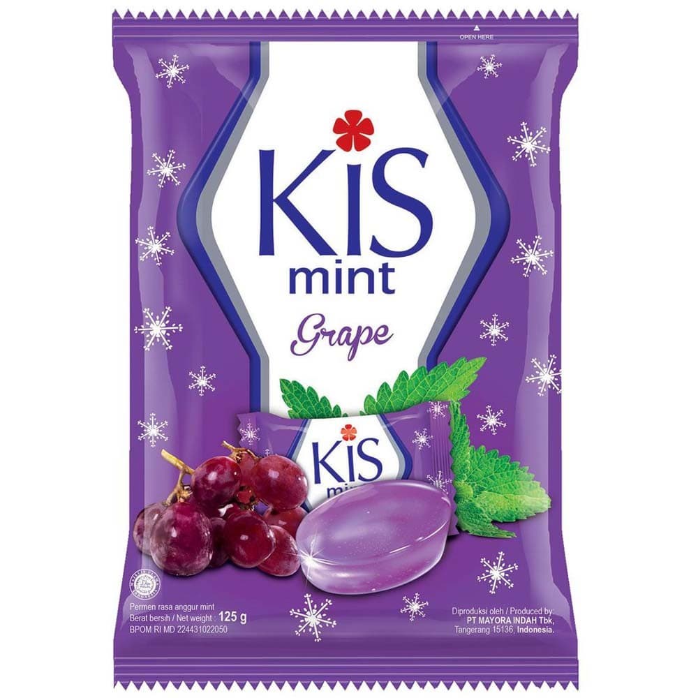 KIS MINT GRAPE 125G 