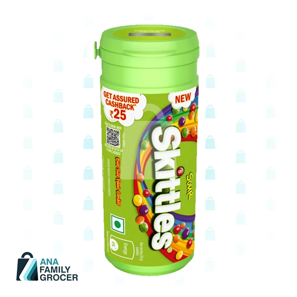  SKITTLES SOUR CANDY TUBE 30.4G 