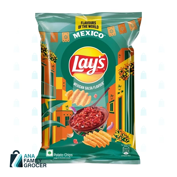 LAYS POTATO CHIPS MEXICAN MASALA 46G 