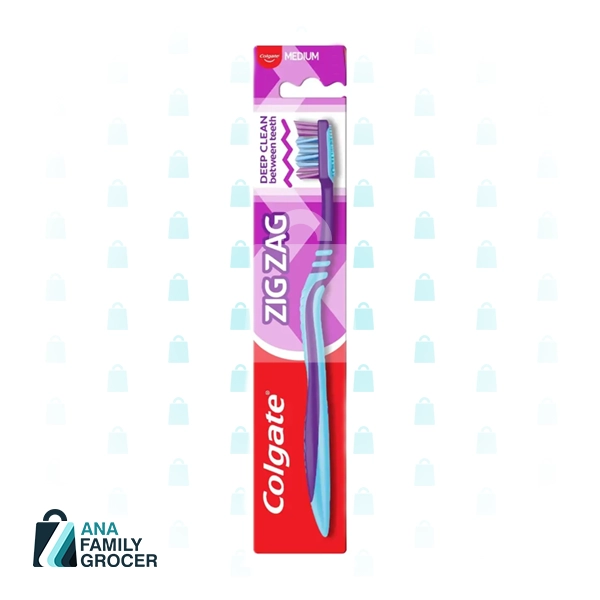 COLGATE TOOTHBRUSH ZIGZAG MEDIUM