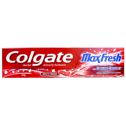 COLGATE TOOTH PASTE MAX FRESH RED GEL 81G