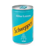 BITTER LEMON 185M SCHWEPPES  -TIN 