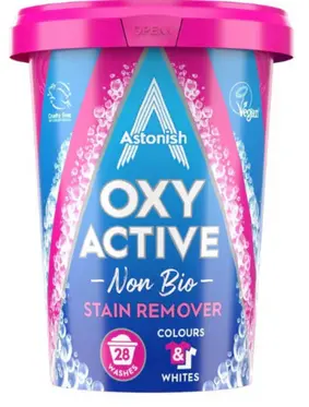 ASTONISH C1405 -OXY ACTIVE NON BIO STAIN REMOVER 625G