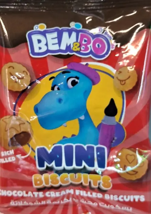 BEM&BO MINI FILLED BISCUITES  30G