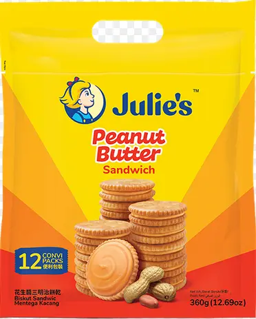 JULIE'S PEANUT BUTTER SANDWICH 360G